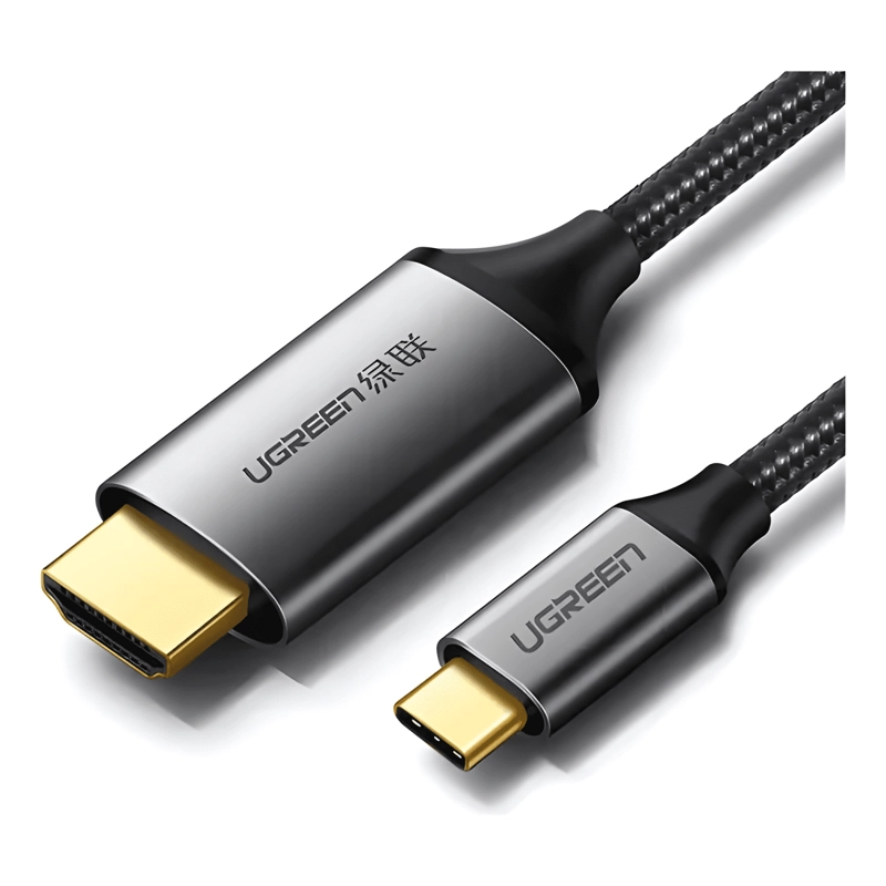 GENÉRICO CABLE USB C A HDMI MACHO-MACHO 4K 60 HZ 1.5M ALUMINIO
