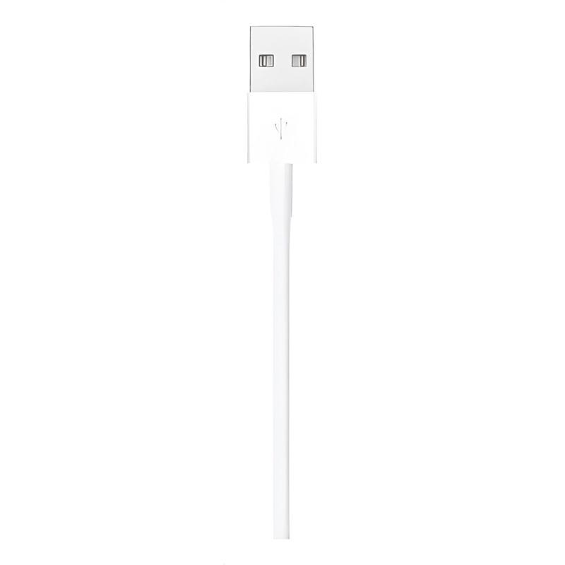 CABLE USB CARGADOR USB A LIGHTNING 1 METRO BLANCO - 4