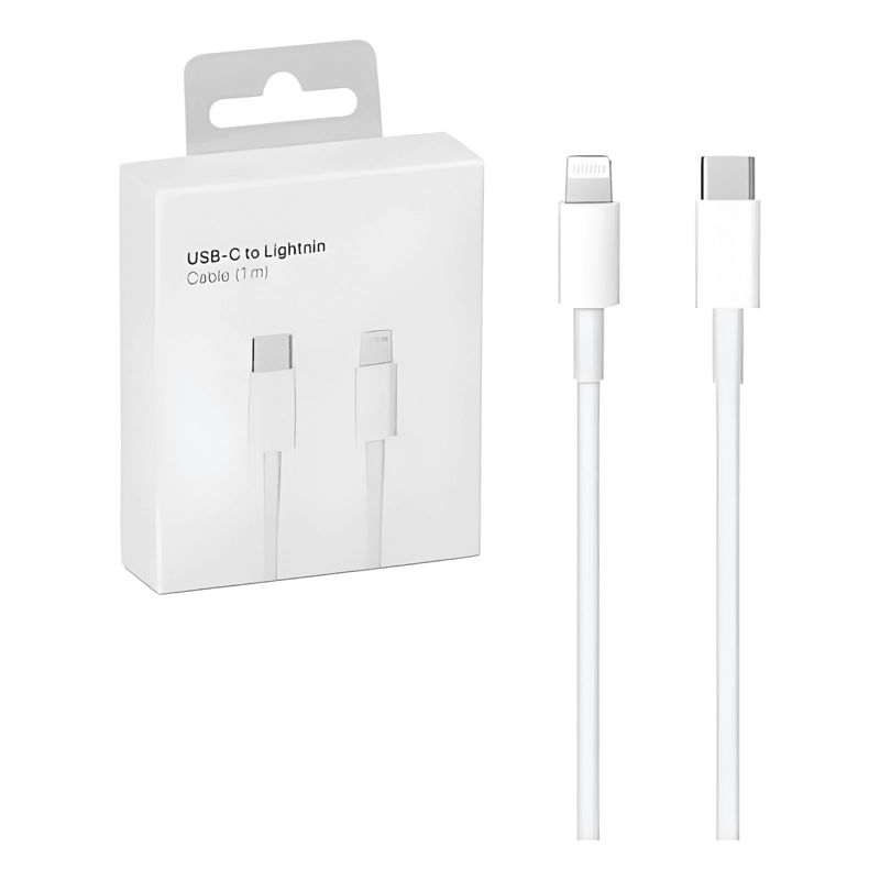 GENÉRICO CABLE PARA IPHONE USB-C LIGHTNING CARGA RAPIDA 1 METRO