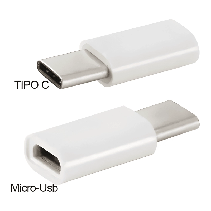 ADAPTADOR MICRO USB HEMBRA A TIPO C MACHO OTG - 2