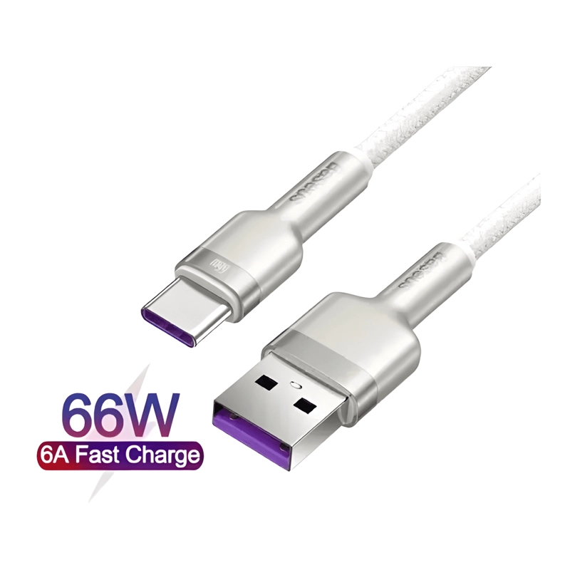 GENÉRICO CABLE USB TIPO-C A TIPO-A 66W CARGA RAPIDA 2M QC PD