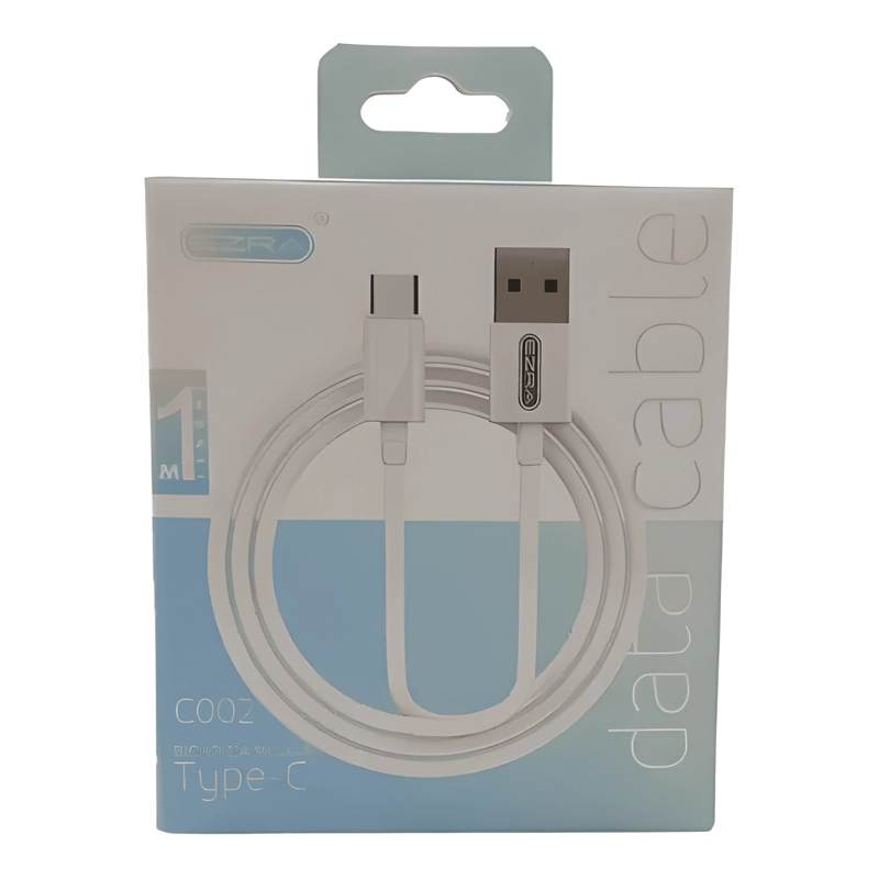 CABLE TIPO C CARGA RAPIDA EZRA 1 METRO 2.1A CE ROHS - 2