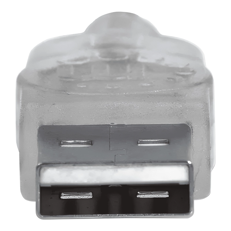 GENÉRICO CABLE USB A MINI-USB MANHATTAN 1.8M PLATEADO