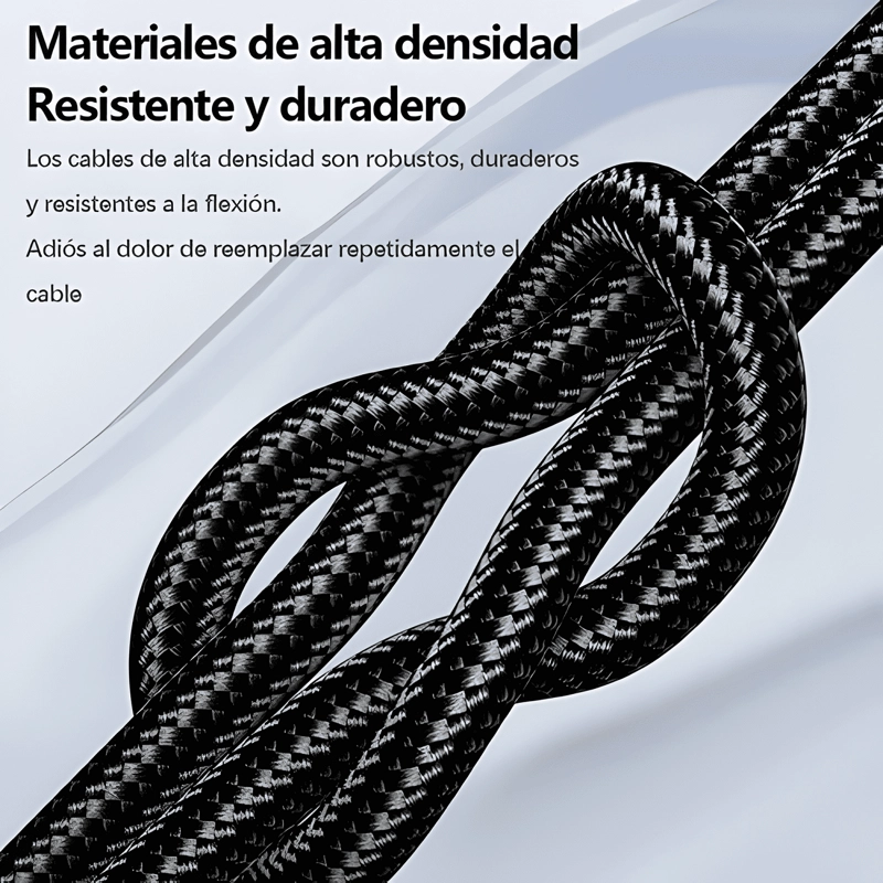 GENÉRICO CABLE USB PARA IPHONE 2.4A 2 METROS CARGA RAPIDA - TOOCKI