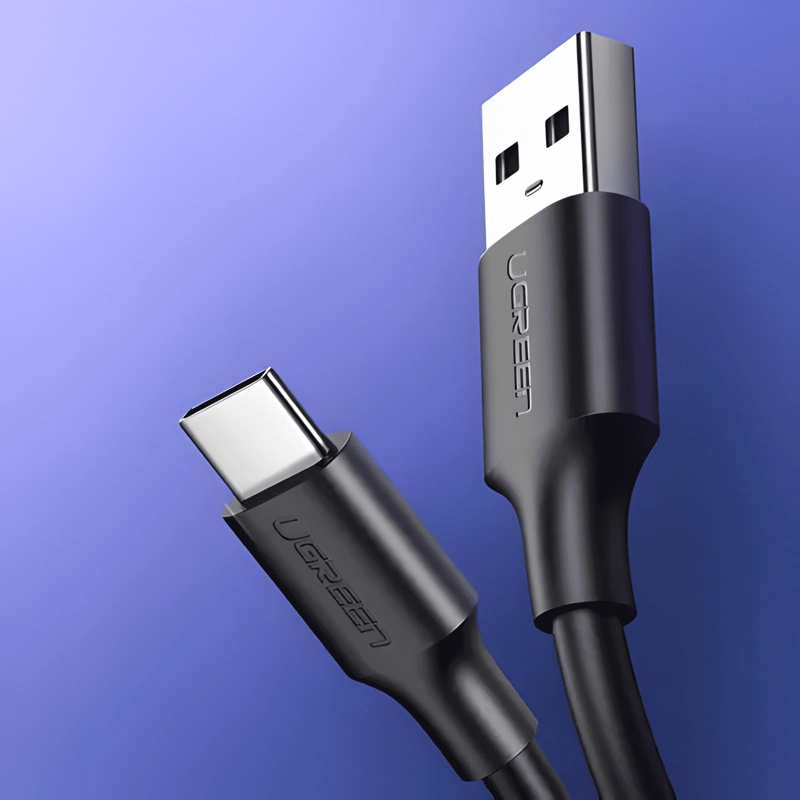 CABLE CARGADOR USB A A USB TIPO C QUICK CHARGE DE 1M - 3