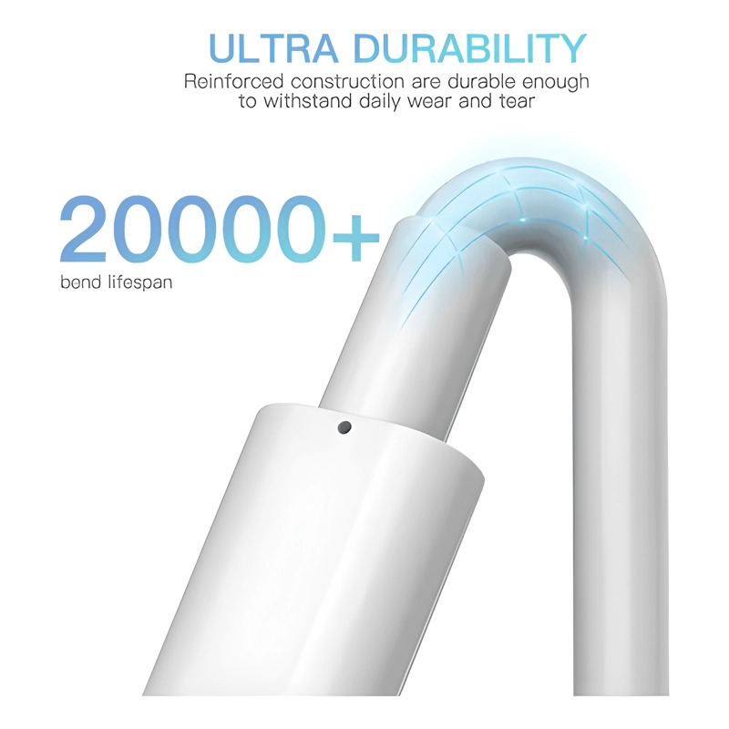 CABLE USB TIPO C A C CARGA RAPIDA QC 5.0 DATOS 1 BLANCO - 2