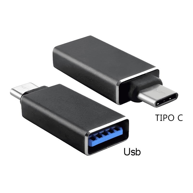 ADAPTADOR TIPO C MACHO A USB 3.0 HEMBRA OTG - 4
