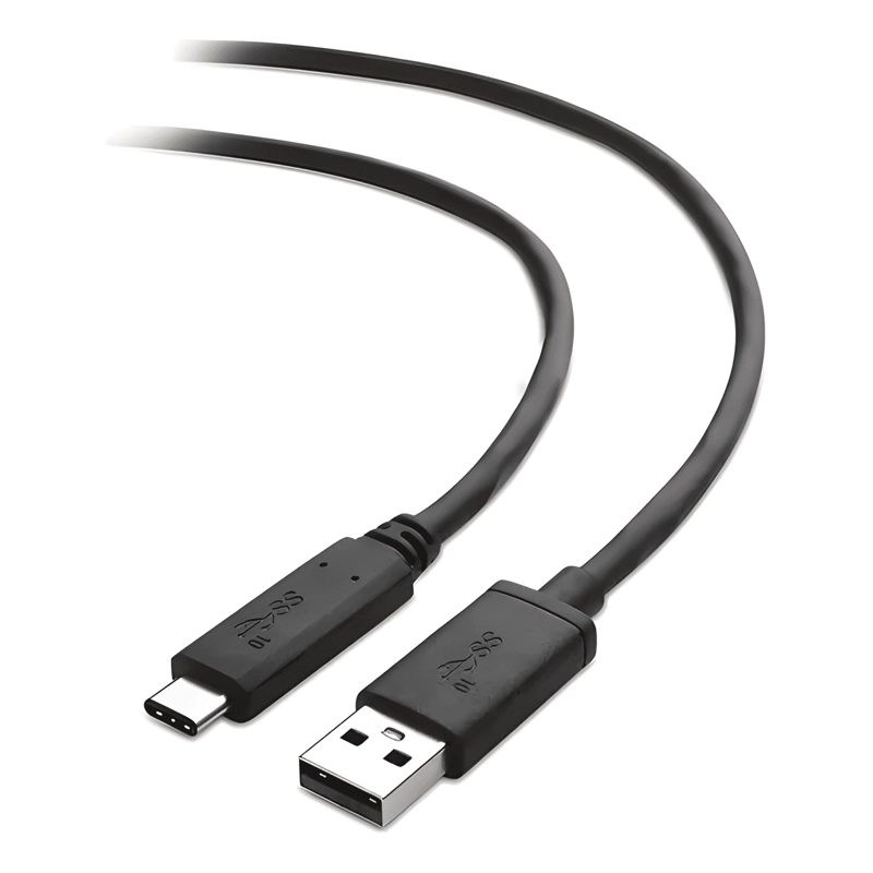 CABLE CARGADOR TIPO C COMPATIBLE S8 S9 S10 S20 S21 NEGRO - 4
