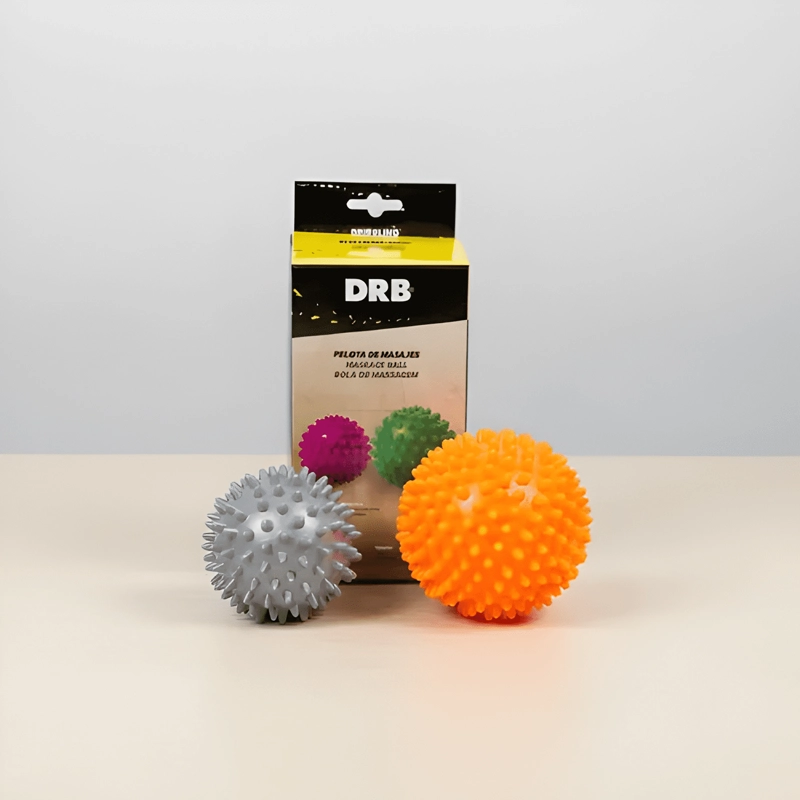 SET DE PELOTAS DE MASAJE ERIZO 7,5 Y 9 CM - 3