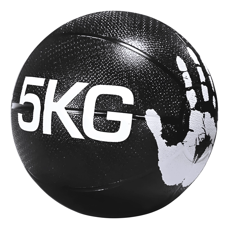 BALON MEDICINAL 5KG PARA EJERCICIO CON REBOTE ENTRENAMIENTO - 3