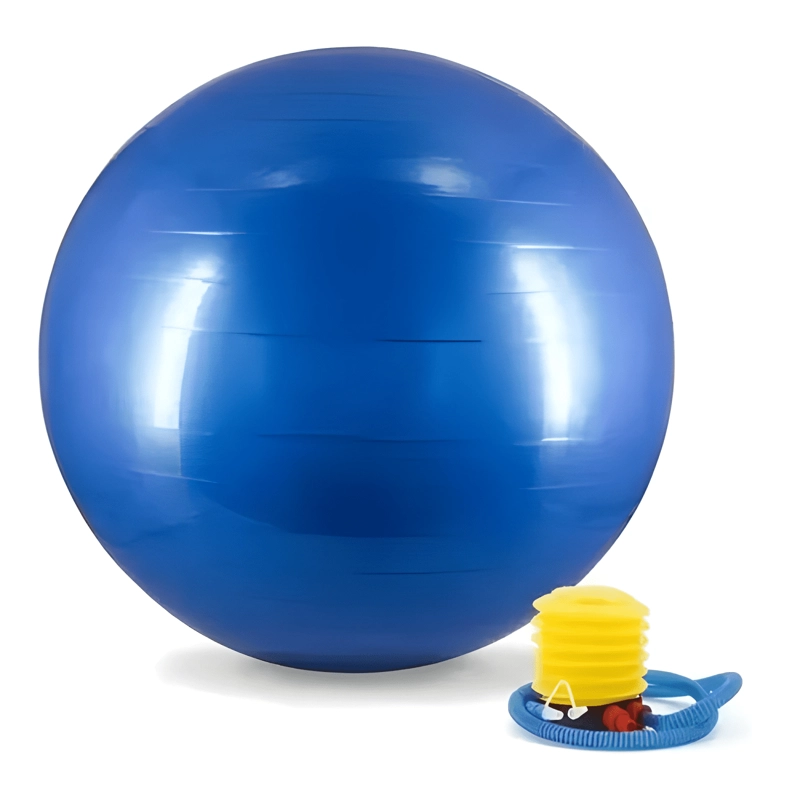 PELOTA PILATES 75CM + INFLADOR + CAJA - 3