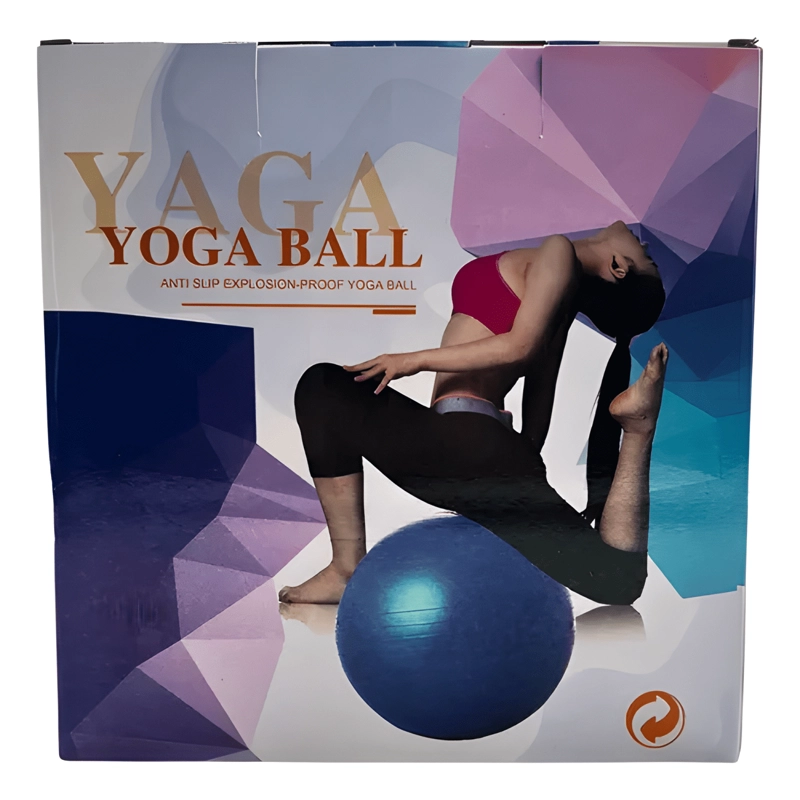 PELOTA YOGA 75CM LINEA SPORT BALON + INFLADOR - 4