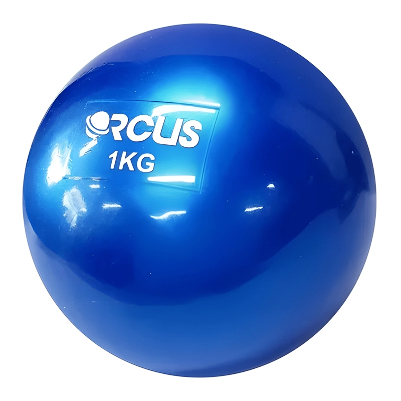 BALON PELOTA MEDICINAL EJERCICIO PILATES ORCUS PVC - 1 KG - 1