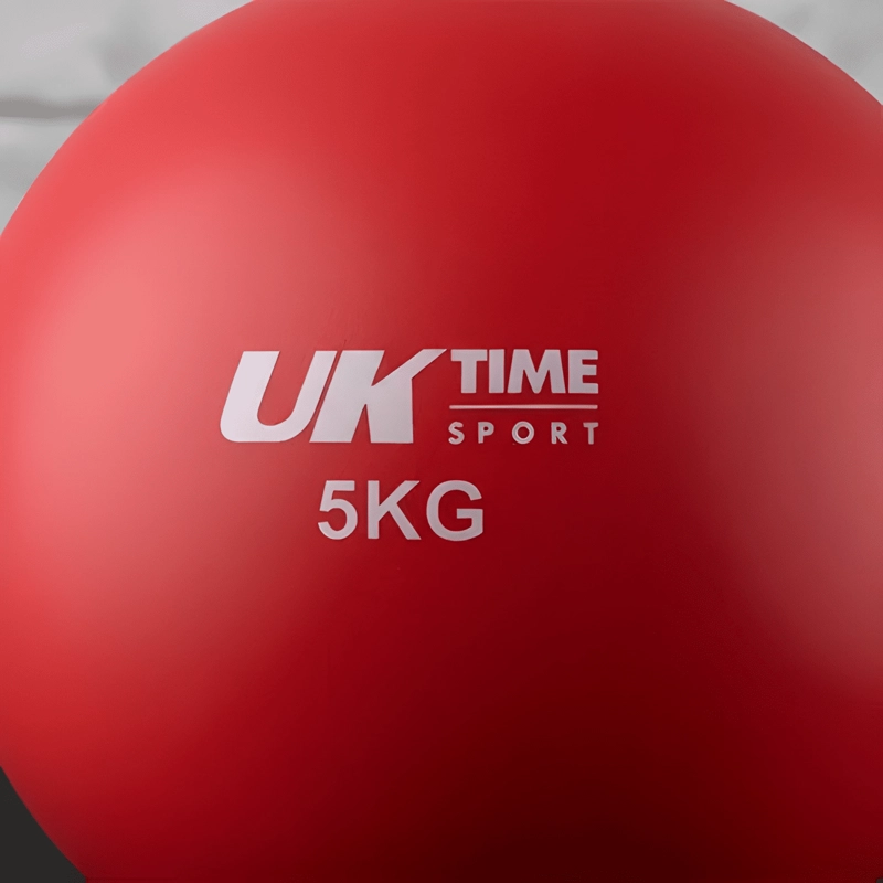 BALON MEDICINAL DE SILICONA 5 KG SIN REBOTE UK TIME SPORT - 4