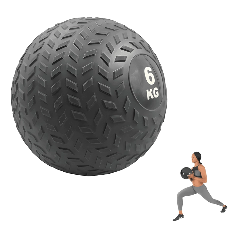 BALON MEDICINAL 6KG PARA ENTRENAMIENTO CROSSFIT / SLAM #3 - 3