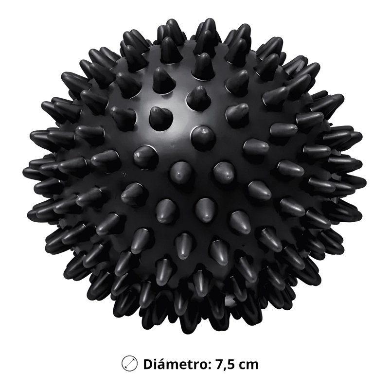 PACK 4 PELOTAS PARA MASAJES DE ERIZO 7.5 CM MULTICOLOR - 2