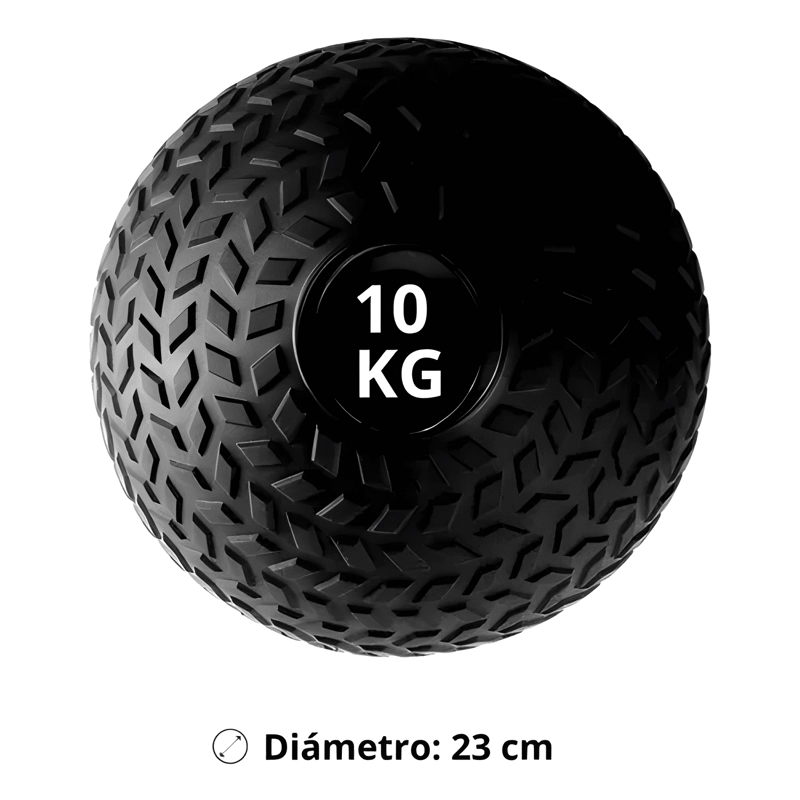 BALON PELOTA MEDICINAL 10KG PARA ENTRENAMIENTO #2 - 1