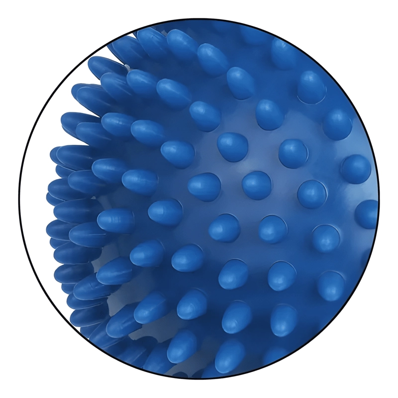 PELOTA MASAJES PUAS MASAJES ERIZO YOGA PILATE 9CM - 2
