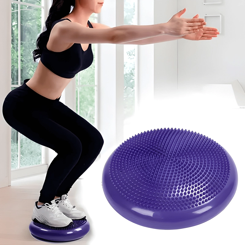 COJIN AUTISMO SENSORIAL PROPIOCEPTIVO YOGA BALONES MORADO - 2