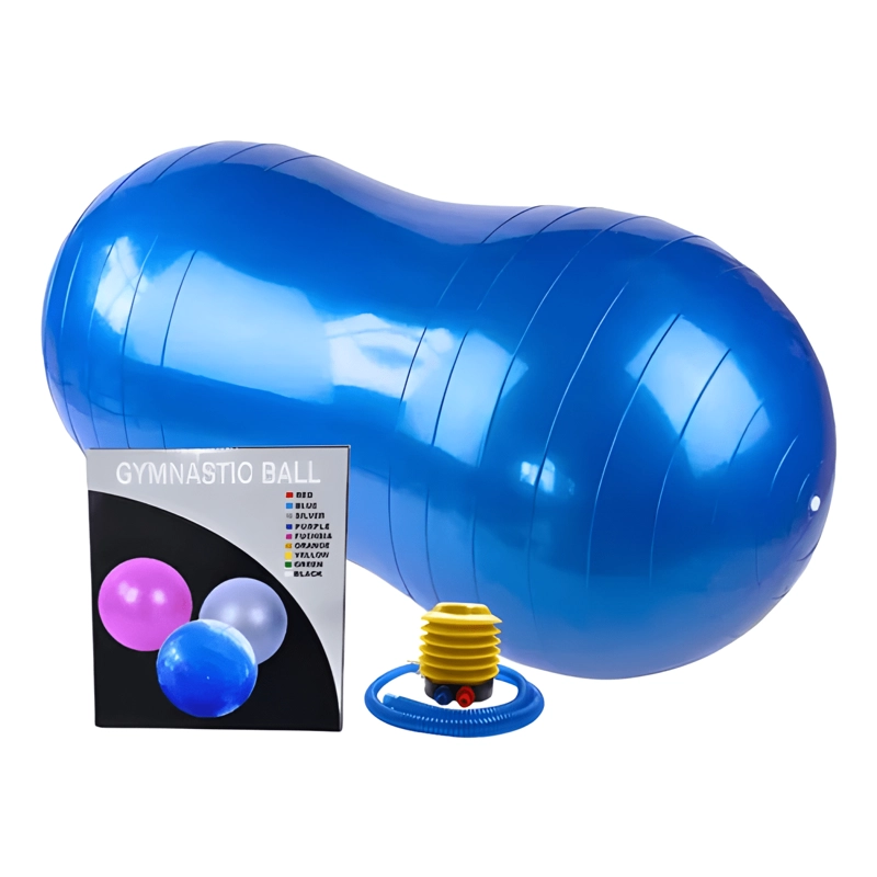 BALON OVALADO PARA PILATES YOGA TIPO MANI + INFLADOR #2 - 2