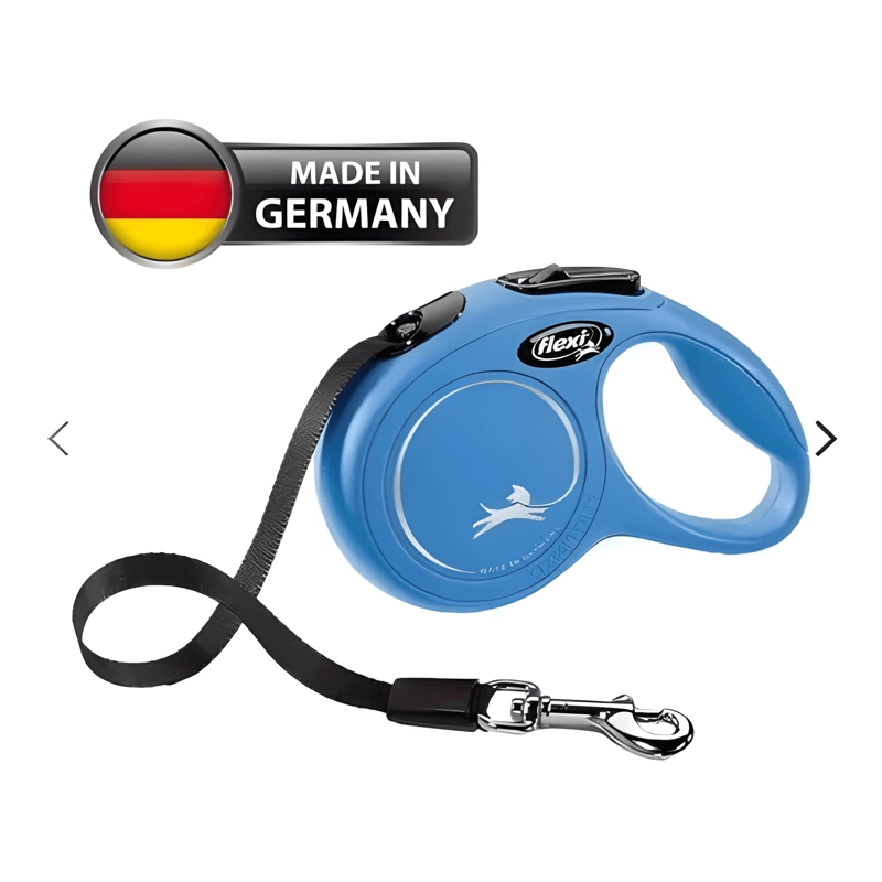 CORREA RETRACTIL PARA PERRO FLEXI NEW CLASSIC TALLA L AZUL - 2