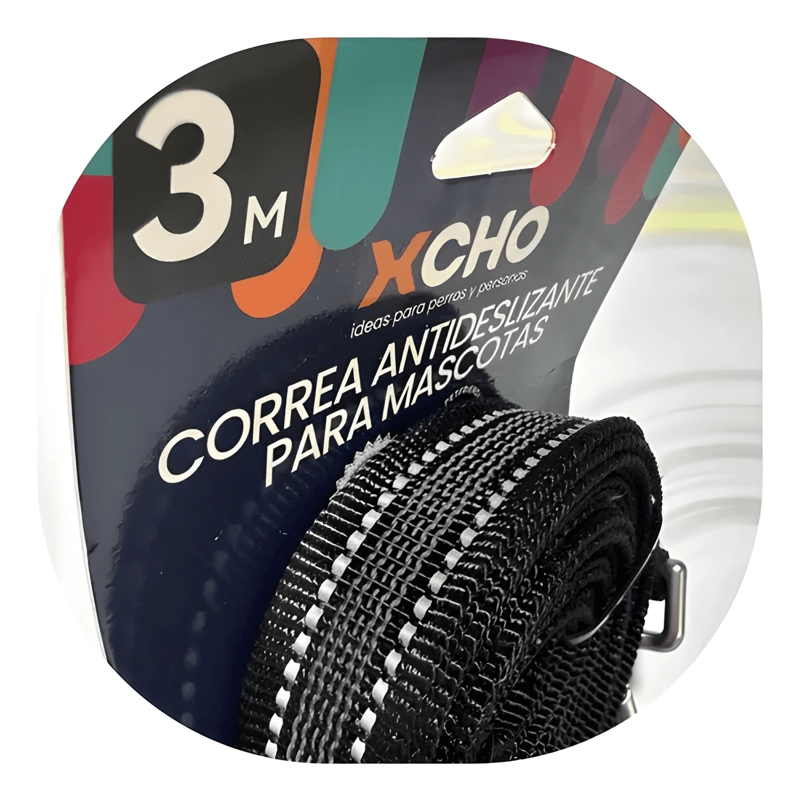 CORREA RESISTENTE PARA PERROS ANTIDESLIZANTE DE 3 METROS - 2