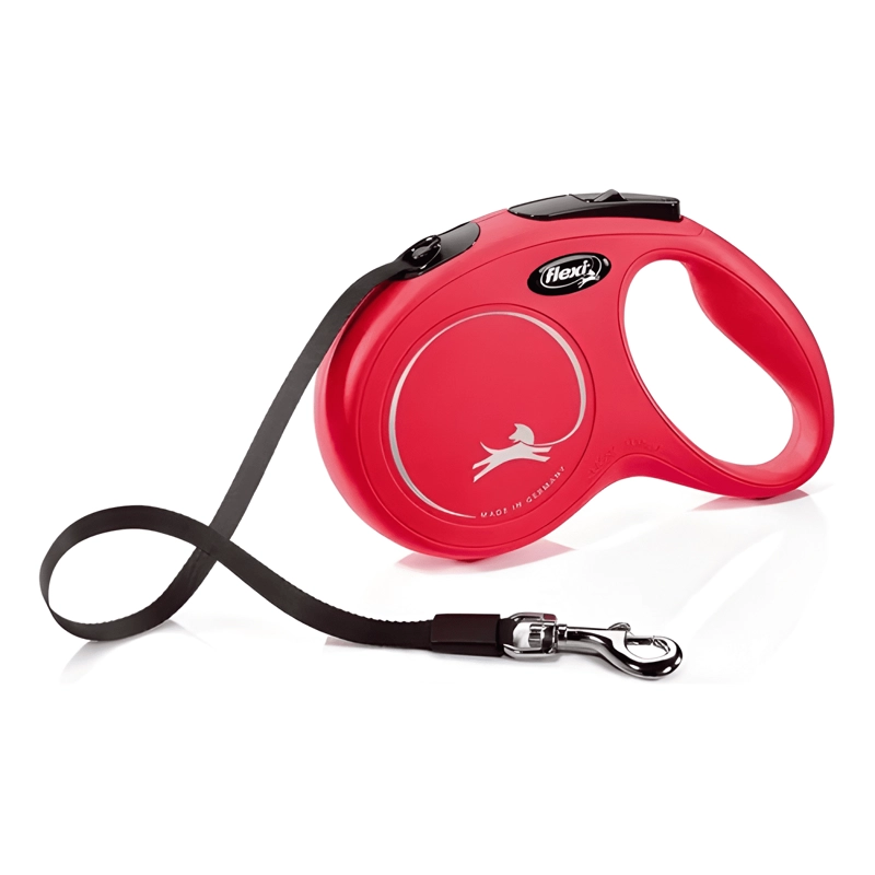 CORREA RETRACTIL PERRO FLEXI NEW CLASSIC TALLA L - MAX ROJO - 1