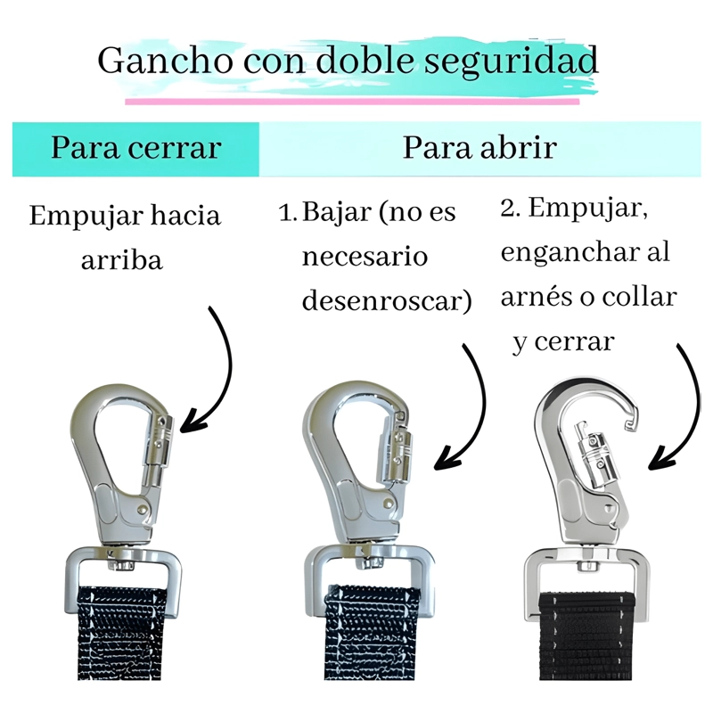 CORREA LARGA PRINPIPET REFLECTANTE 5 MTS - 4