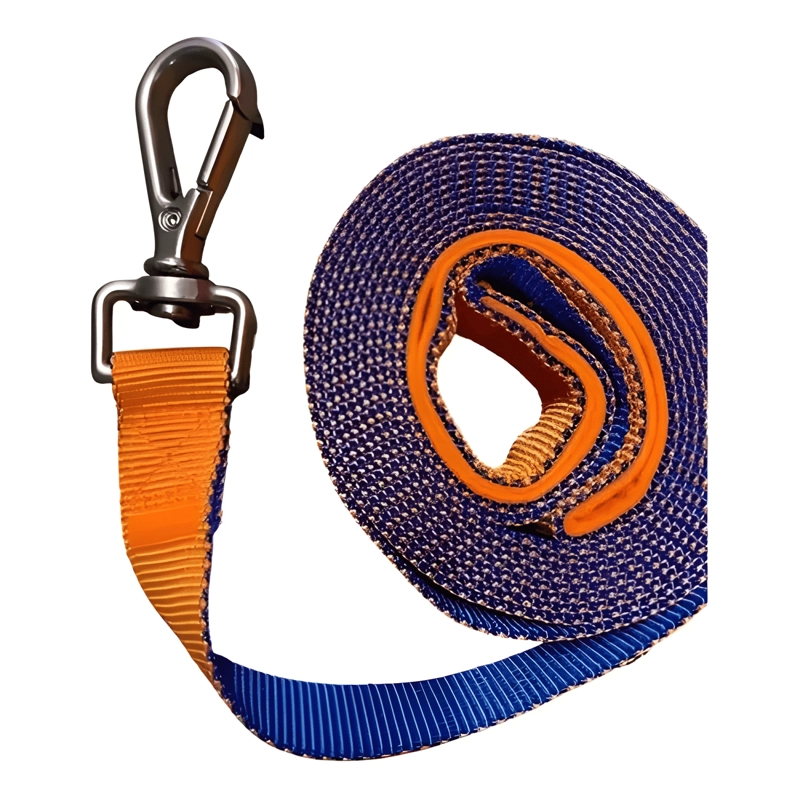 CORREA PARA PERROS RESISTENTE PLANA LARGA 6 METROS X 3.8CM - 3