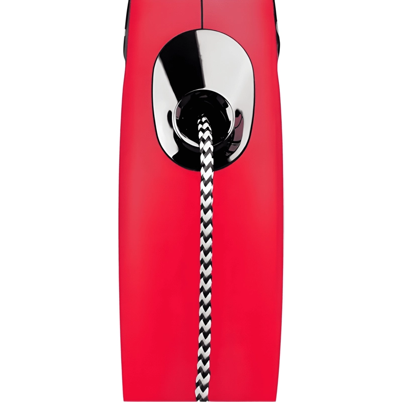 CORREA RETRACTIL FLEXI PARA PERRO 5 MTS M PERROS MAX ROJO - 2