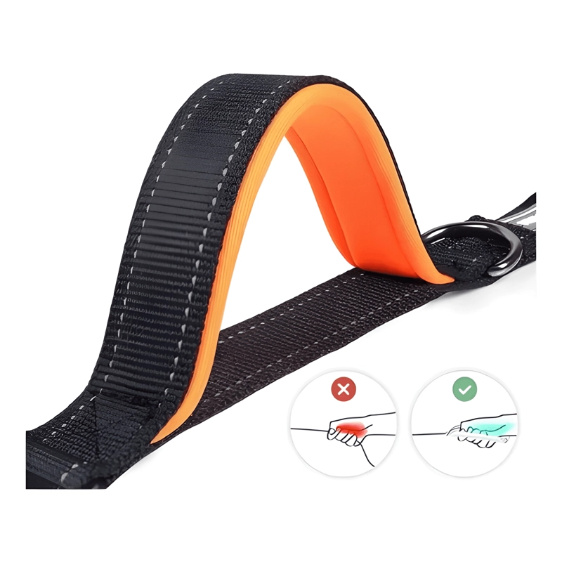 CORREA ELASTICA CINTURA PASEO MASCOTAS CINTURON PASEO PERROS - 1