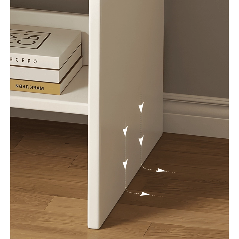 HOMER DESIGN ESCRITORIO MODERNO CON ORGANIZADOR MARRON - 3