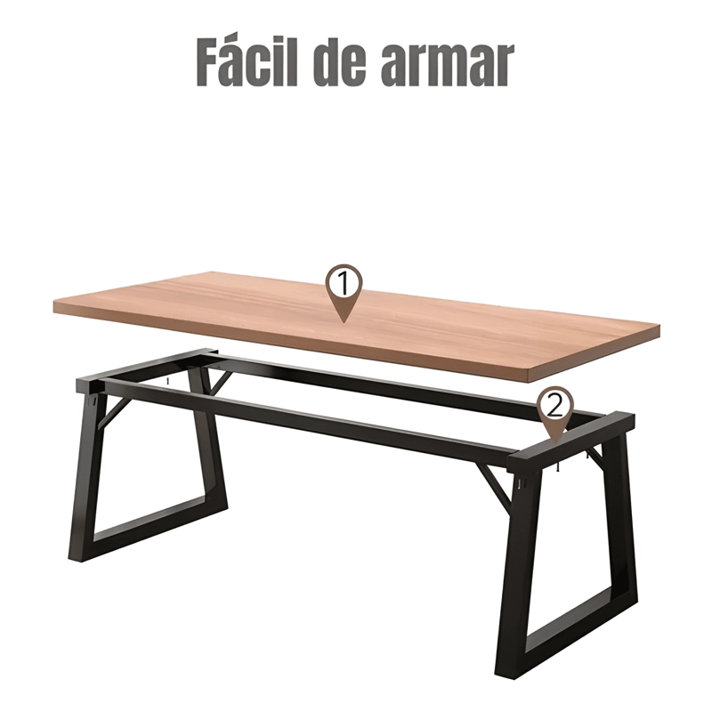 ESCRITORIO MESA 120*60*75CM - 1