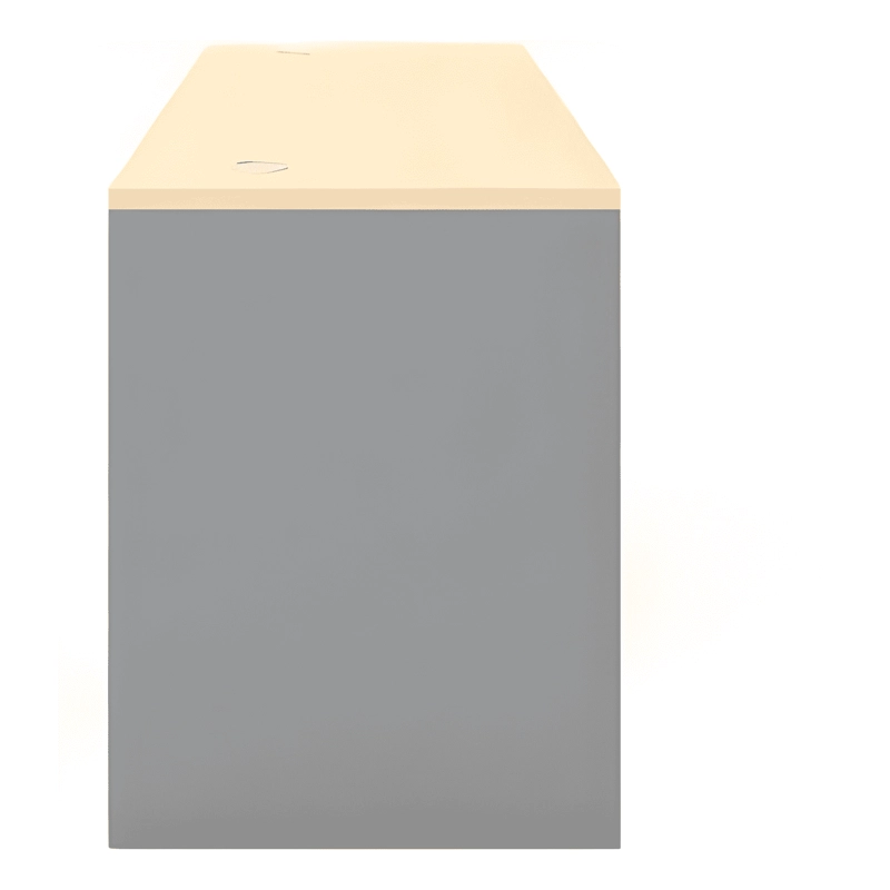 MESA OFICINA ESCRITORIO MELAMINA 120X60 FORM GRIS - 2
