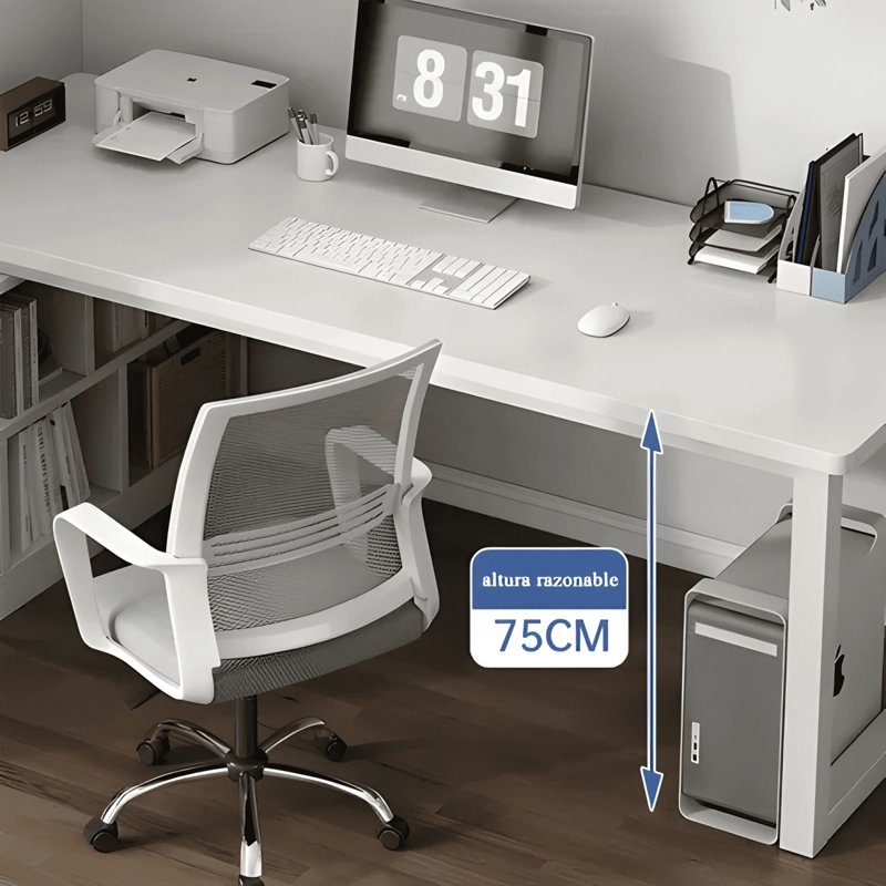 ESCRITORIO FORMA L OFICINA CON CAJONERA INTERCAMBIABLE 140CM - 4