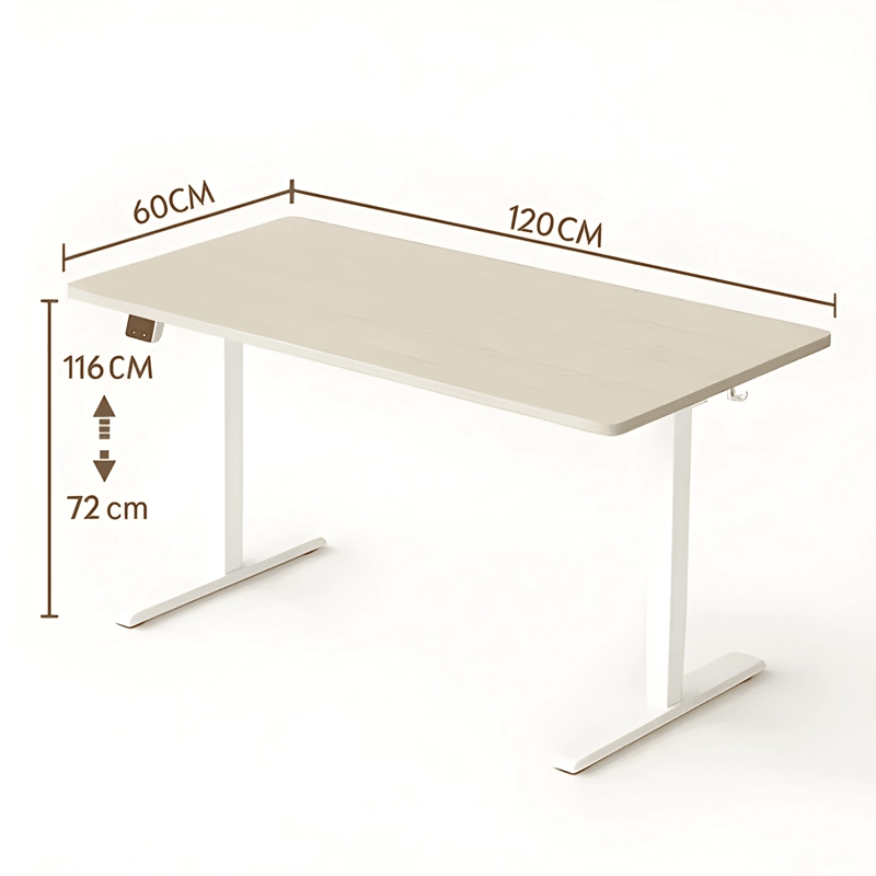 ESCRITORIO ALTURA AJUSTABLE ELE CTRICO 120CM PROFESIONAL - 3