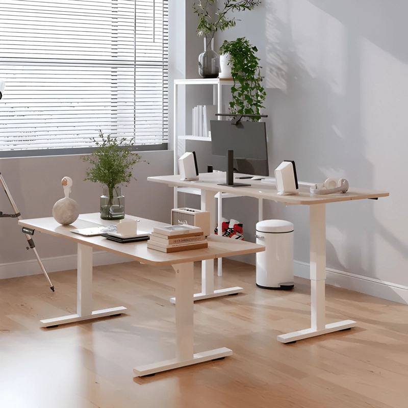 ESCRITORIO ALTURA AJUSTABLE ELE CTRICO 140CM PROFESIONAL #8 - 1