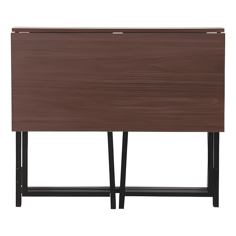 ESCRITORIO PLEGABLE TOP LIVING WENGUE  COMPACTO MARRON - 3