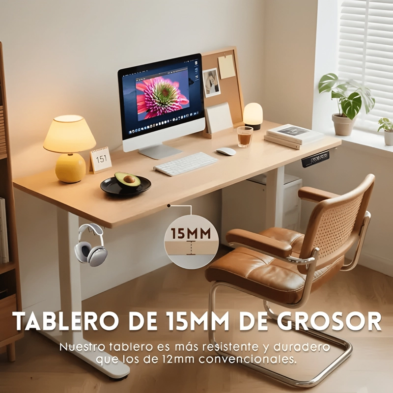 ESCRITORIO ELE CTRICO AJUSTABLE CON MEMORIA ALTURA 73-118 CM - 3