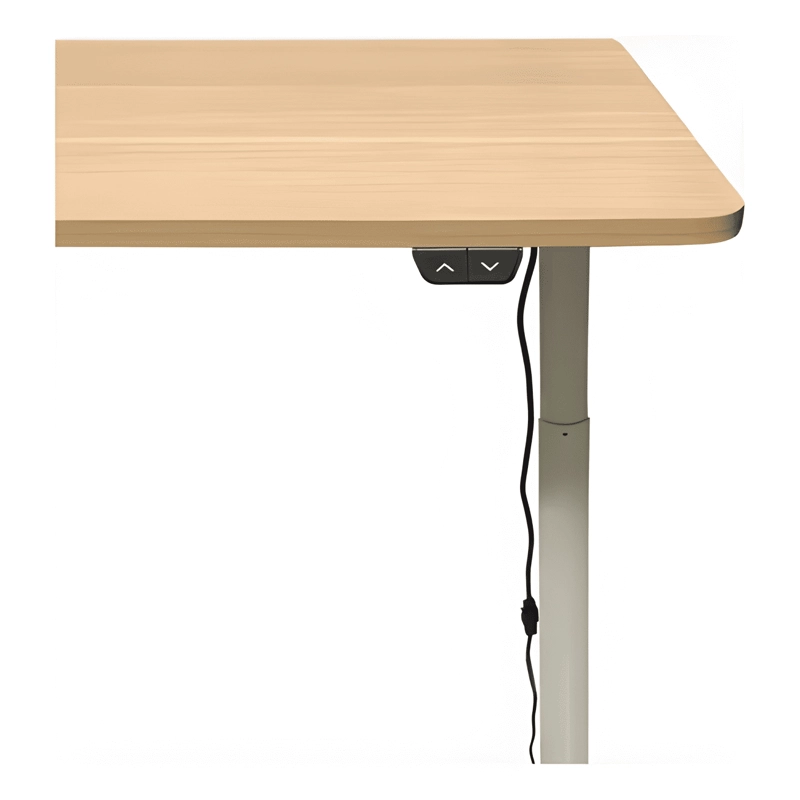 ESCRITORIO HOME OFFICE ORION ELE CTRICO NATURAL FORM BLANCO - 2