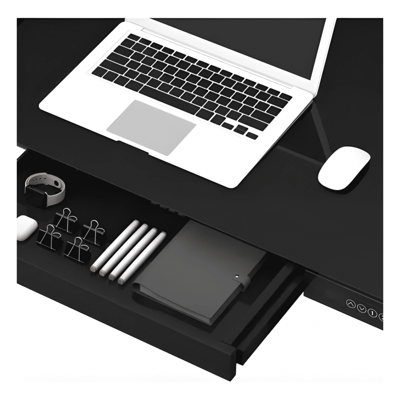 ESCRITORIO HOME OFFICE COSMO ELE CTRICO FORM NEGRO #5 - 2