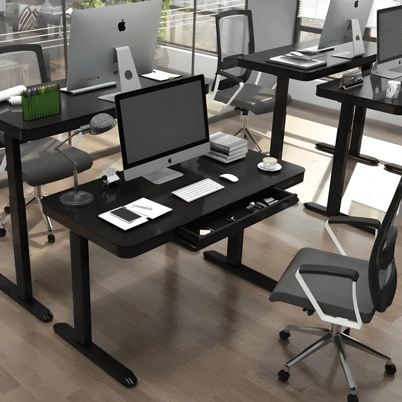 ESCRITORIO HOME OFFICE COSMO ELE CTRICO FORM NEGRO #7 - 1