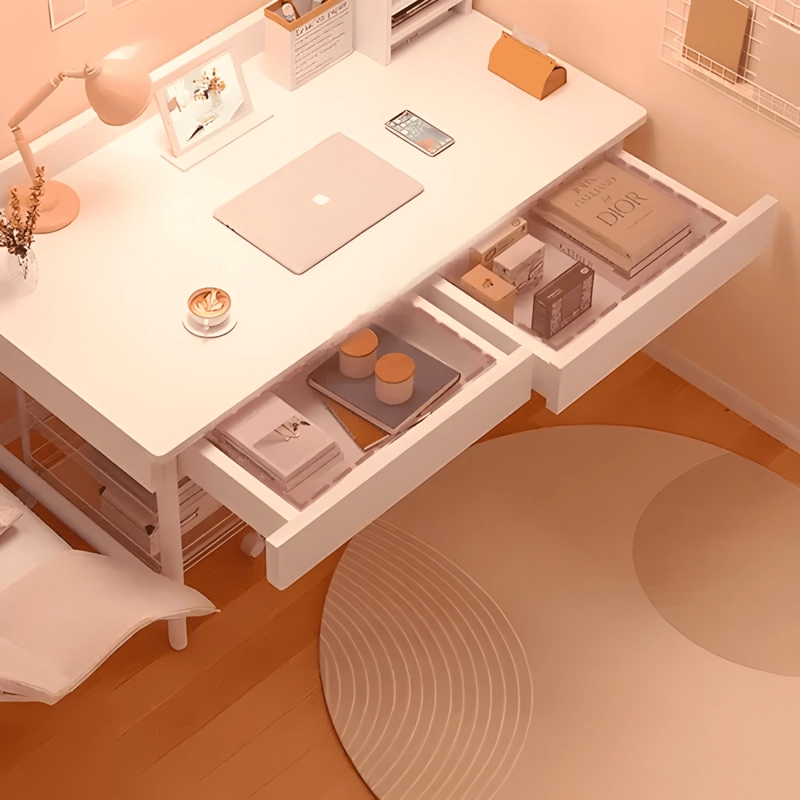 ESCRITORIO OFICINA 120CM CAJONES CHIC HOME - 2