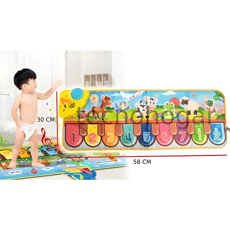 PIANO MUSICAL PARA NIÑOS PIANO MUSIC MAT ANIMAL - 1
