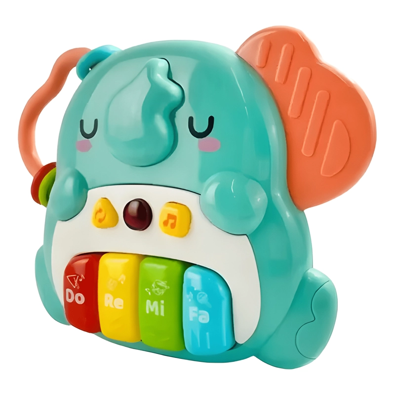OK BABY PIANO DIDACTICO ELEFANTITO 18-24 MESES 4 TECLAS - 3
