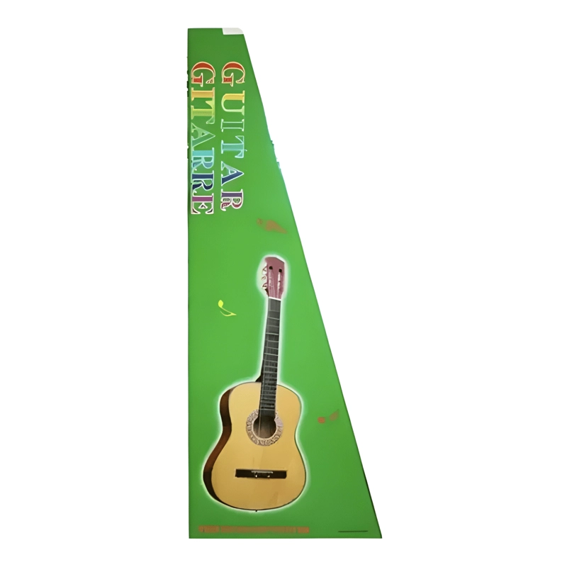 GUITARRA DE MADERA CLASICA DE JUGUETE PEQUEÑA 64 CM NIÑOS - 2