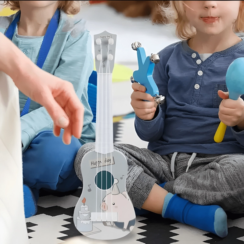 GUITARRA, UKELELE MUSICAL INFANTIL PARA NIÑO Y NIÑA - 4