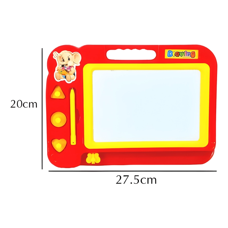 TABLERO DE DIBUJO MAGNE TICO CON LAPIZ PARA NIÑOS RETRO - 2
