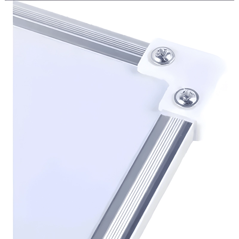 PIZARRA ACRILICA BLANCA MAGNE TICA BORDE DE ALUMINIO #2 - 1