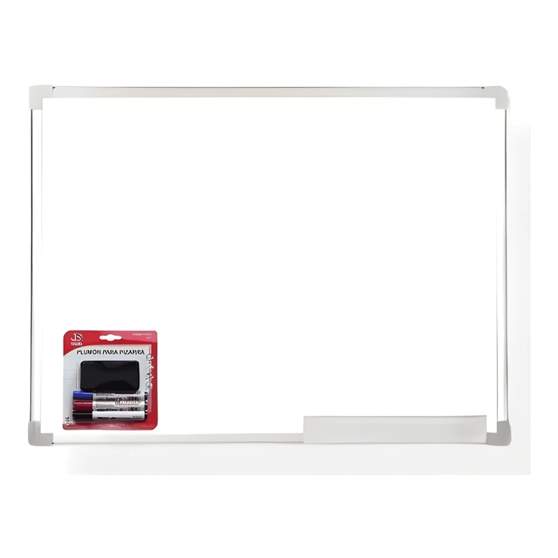 PIZARRA BLANCA 60X90 SET 3 PLUMONES + BORRADOR - 4